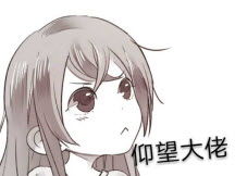 仰望大佬表情包