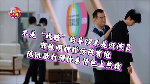 不是戏精的导演不是好演员,郭敬明神模仿陈宥维,陈凯歌打醒你表情包上热搜