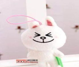 苹果lineapp软件linepop公仔表情符号毛绒公仔挂件多款