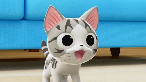 甜甜私房猫小奇以为妈妈在玩捉迷藏,悄悄的起了坏主意