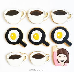 emoji表情小饼干让人不忍下口