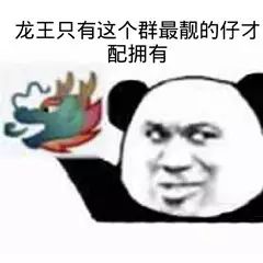 对于群里的龙王大家都给他她发什么表情包