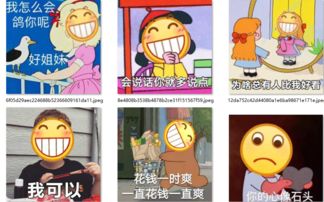 qq小黄脸表情合集一直花钱一直爽表情包免费版jz5u绿色下载站
