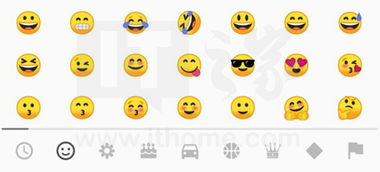 增强辨识度谷歌为androido重绘emoji表情