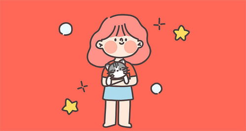 可爱风女孩表情包创作