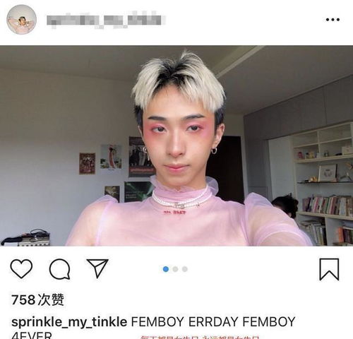 公开性取向伊能静儿子头像改为女装照,穿彩虹衣参加同性恋派对
