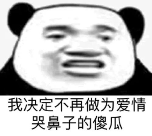 震惊表情包熊猫头