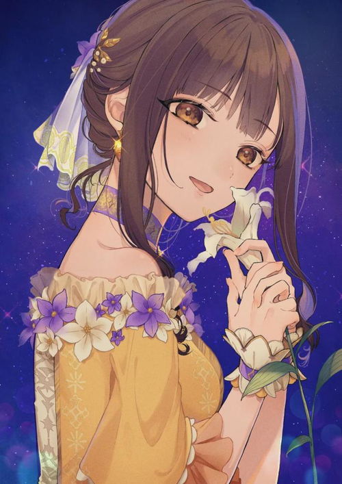 动漫美图偶像大师灰姑娘女孩水本紫