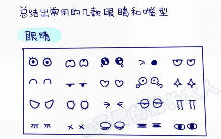 给大家分享一些画在日记里的可爱手绘表情参堆糖,美好生活研究所