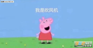 小猪佩奇套路系列图片小猪佩奇我是吹风机表情包下载乐游网游戏下载