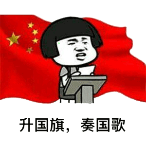 升国旗敬礼表情包大全
