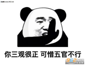心有余而肾不足的图片你三观很正可惜五官不行图片表情包下载乐游网游戏下载