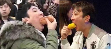 王思聪吃玉米上热搜,吃热狗的表情如出一辙,网友新表情包来了