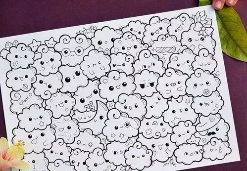 简单可爱的手绘手账画,教你一学就会