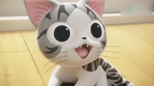 甜甜私房猫妈妈烤好了饼干,香味把正在睡觉得小奇弄醒了
