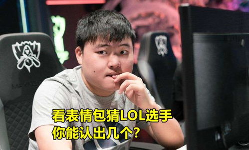 看表情包猜lol选手,认出5个以上的都是老玩家,你能找到uzi吗