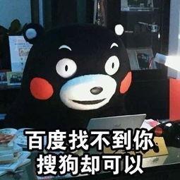 高级怼人的表情包来了在百度上找不到你,搜狗却可以,有点意思