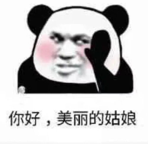 表情包你好,美丽的姑娘