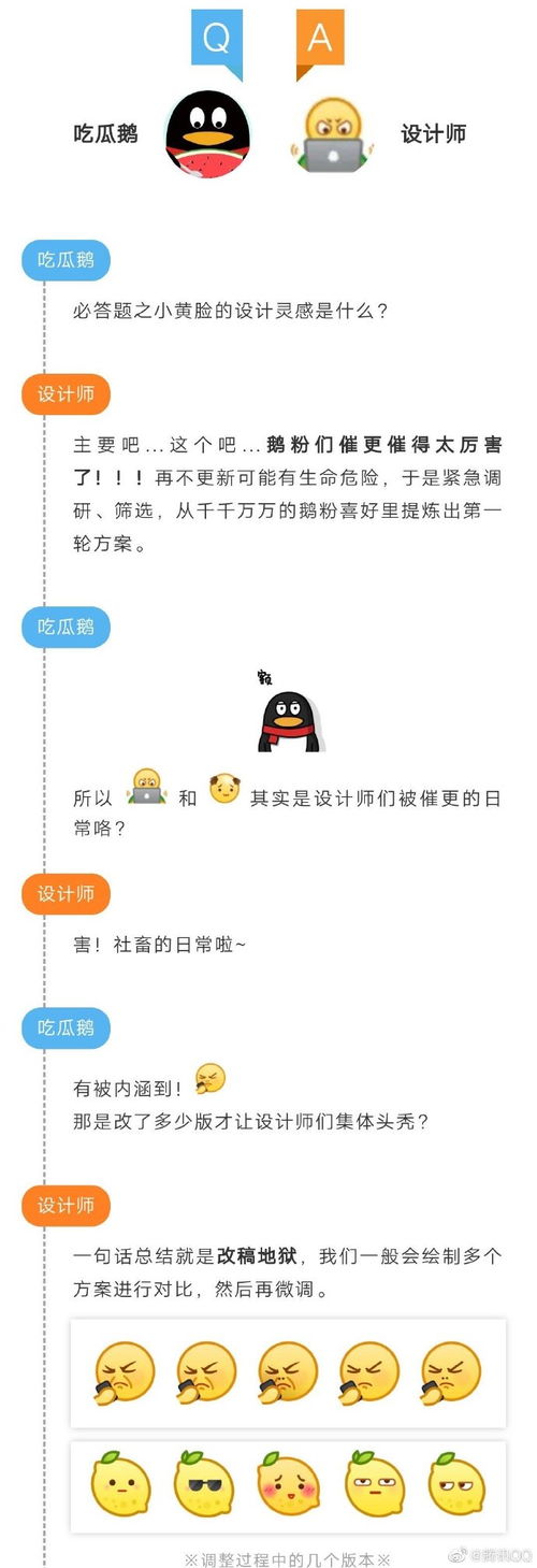 呆萌or偏瘫腾讯qq推出新版小黄脸表情包,网友吵成一片