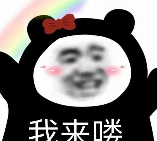 熊猫头表情包为爱下过乡,为情插过秧